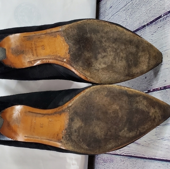 LABUCO Black Suede Ankle Boots in Size 38 - Picture 16 of 16